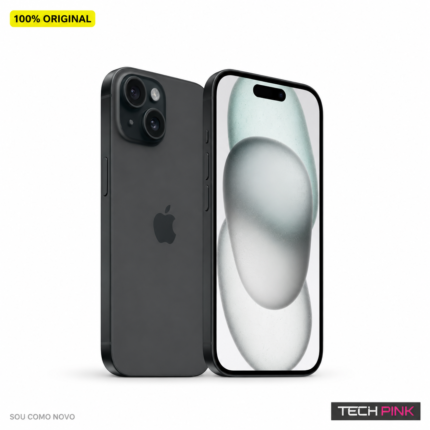 IPhone 15 128GB Preto — Sou como Novo