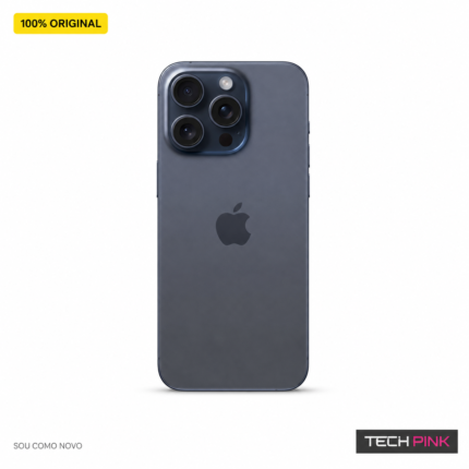 IPhone 15Pro 256GB Titânio Azul — sou como novo