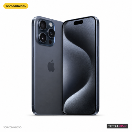 IPhone 15Pro Max 256GB Titânio Azul — Sou como novo