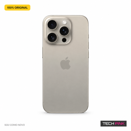 IPhone 15Pro 128GB Titânio Natural — Sou como novo